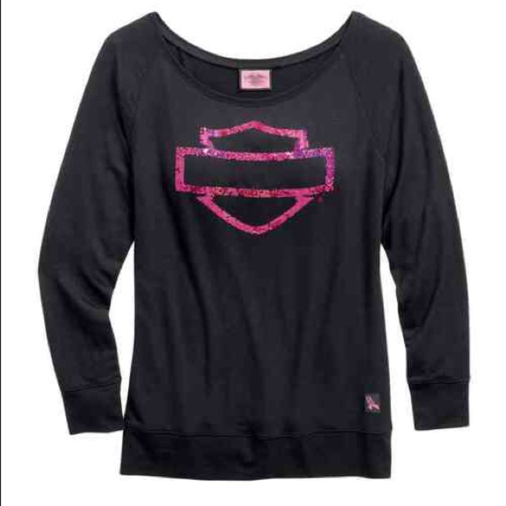 (NWT) Harley-Davidson Pink Label Long Sleeve Shirt